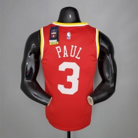 Camiseta Chris Paul #3 Houston Rockets Clásico Edition Rojo Camiseta Chris Paul #3 Houston Rockets Clásico Edition Rojo