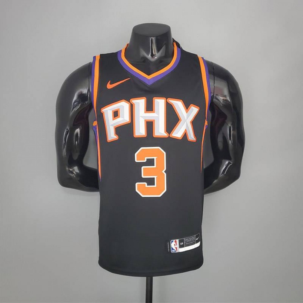 Camiseta Chris Paul #3 Phoenix Suns 2021 Negro Camiseta Chris Paul #3 Phoenix Suns 2021 Negro