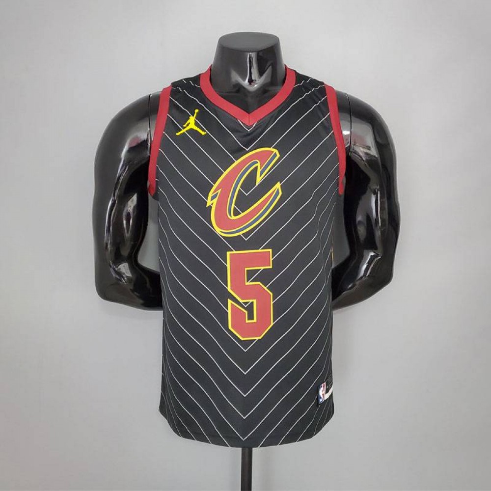 Camiseta Dennis Smith Jr. #5 Cleveland Cavaliers 2021 Jordan Limited Edition Negro Camiseta Dennis Smith Jr. #5 Cleveland Cavaliers 2021 Jordan Limited Edition Negro