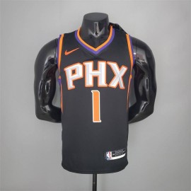 Camiseta Devin Booker #1 Phoenix Suns 2021 Negro