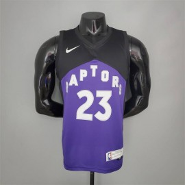 Camiseta Fred VanVleet #23 Toronto Raptors Especial Edition Púrpura/Negro
