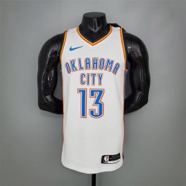 Camiseta James Harden #13 Oklahoma City Thunder Blanco