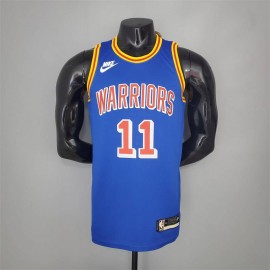 Camiseta Klay Thompson #11 Golden State Warriors 75 Aniversario Azul