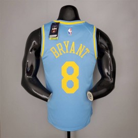Camiseta Kobe Bryant #8 Los Angeles Lakers 2021 Minneapolis Edition Azul Claro Camiseta Kobe Bryant #8 Los Angeles Lakers 2021 Minneapolis Edition Azul Claro