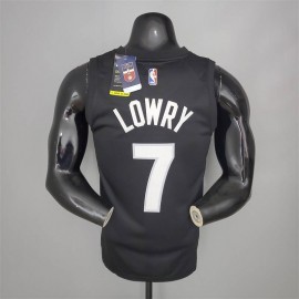 Camiseta Kyle Lowry #7 Toronto Raptors Especial Edition Púrpura/Negro Camiseta Kyle Lowry #7 Toronto Raptors Especial Edition Púrpura/Negro