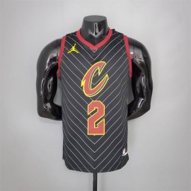 Camiseta Kyrie Irving #2 Cleveland Cavaliers 2021 Jordan Limited Edition Negro