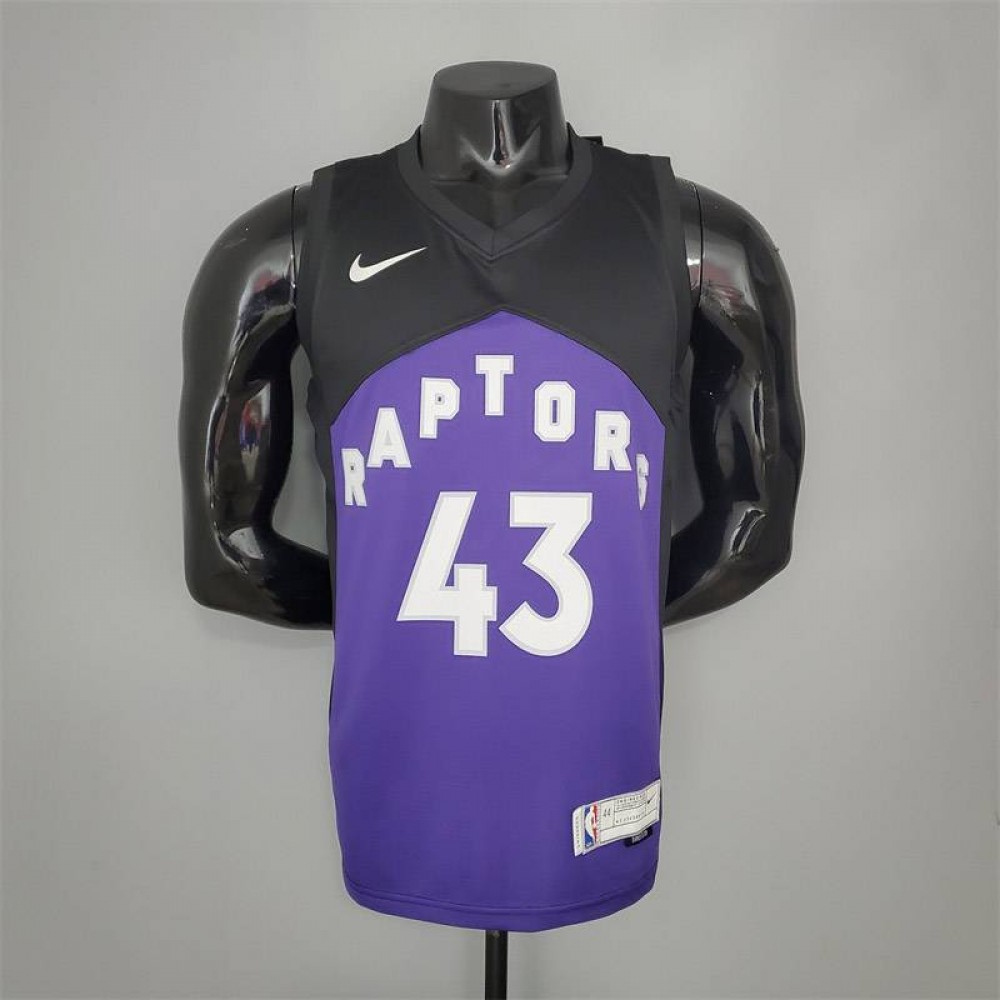 Camiseta Pascal Siakam #43 Toronto Raptors Especial Edition Púrpura/Negro Camiseta Pascal Siakam #43 Toronto Raptors Especial Edition Púrpura/Negro