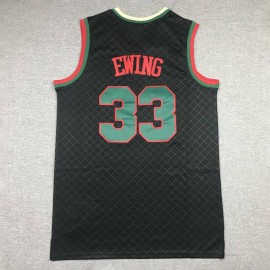 Camiseta Patric Ewing #33 New York Knicks Clásico Edition Negro