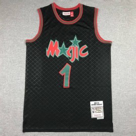 Camiseta Tim Hardaway #1 Orlando Magic Clásico Edition Negro