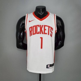 Camiseta Tracy McGrady #1 Houston Rockets 2021 Blanco