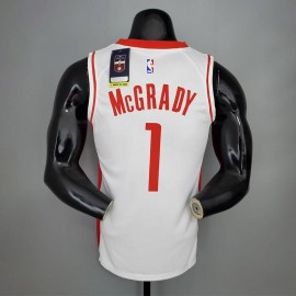 Camiseta Tracy McGrady #1 Houston Rockets 2021 Blanco