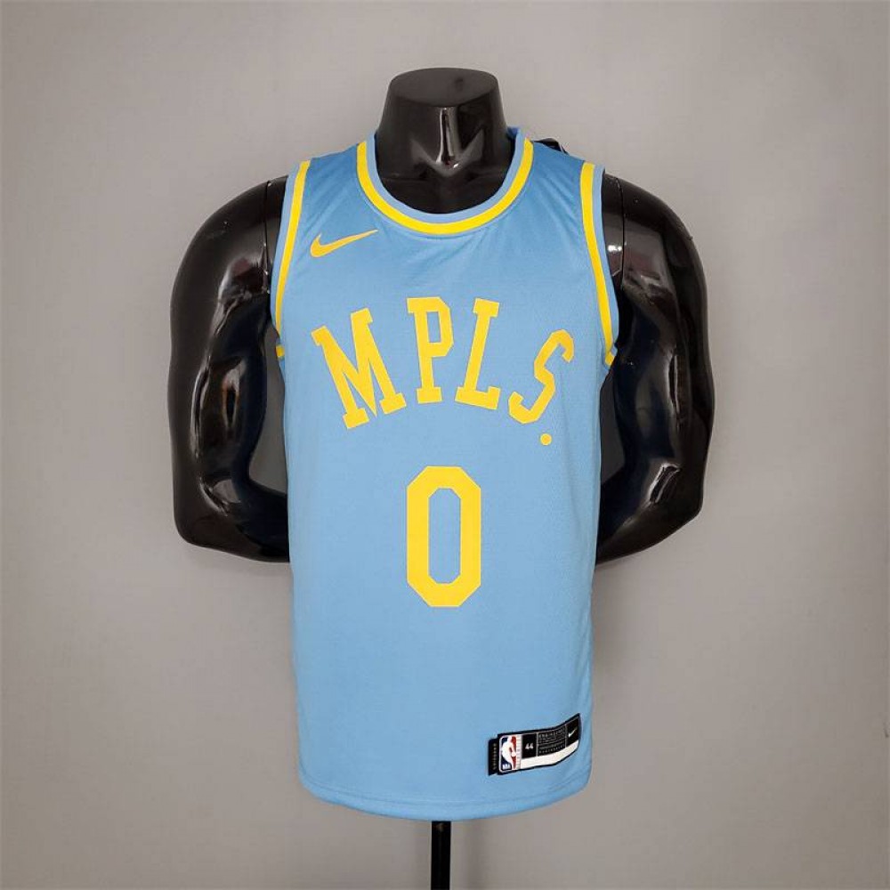 Camiseta Trae Young #0 Los Angeles Lakers 2021 Minneapolis Edition Azul Claro Camiseta Trae Young #0 Los Angeles Lakers 2021 Minneapolis Edition Azul Claro