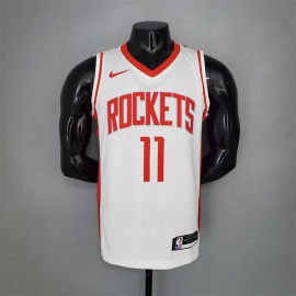 Camiseta Yao Ming #11 Houston Rockets 2021 Blanco