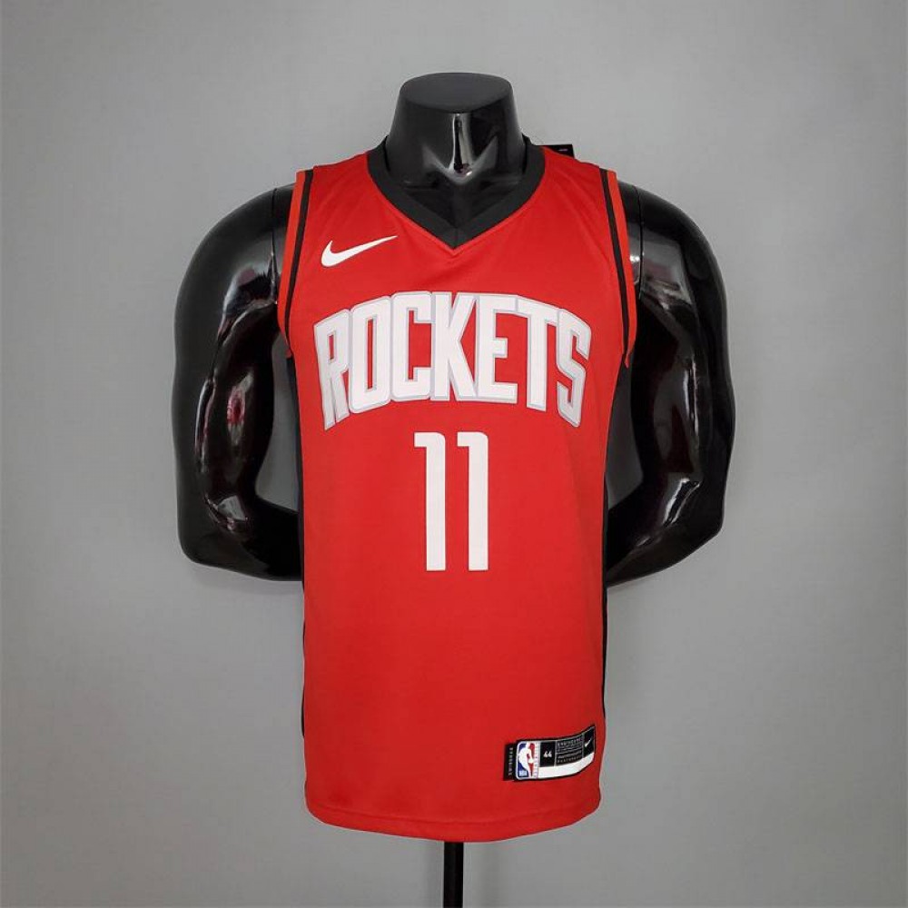 Camiseta Yao Ming #11 Houston Rockets 2021 Rojo