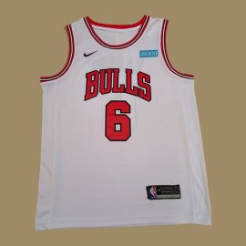 Camiseta Alex Caruso #6 Chicago Bulls Blanco