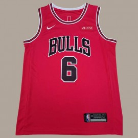 Camiseta Alex Caruso #6 Chicago Bulls Rojo