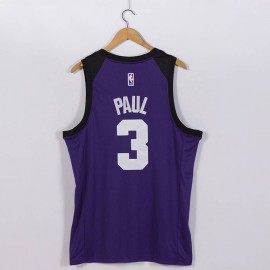 Camiseta Chris Paul #3 Phoenix Suns Púrpura Camiseta Chris Paul #3 Phoenix Suns Púrpura