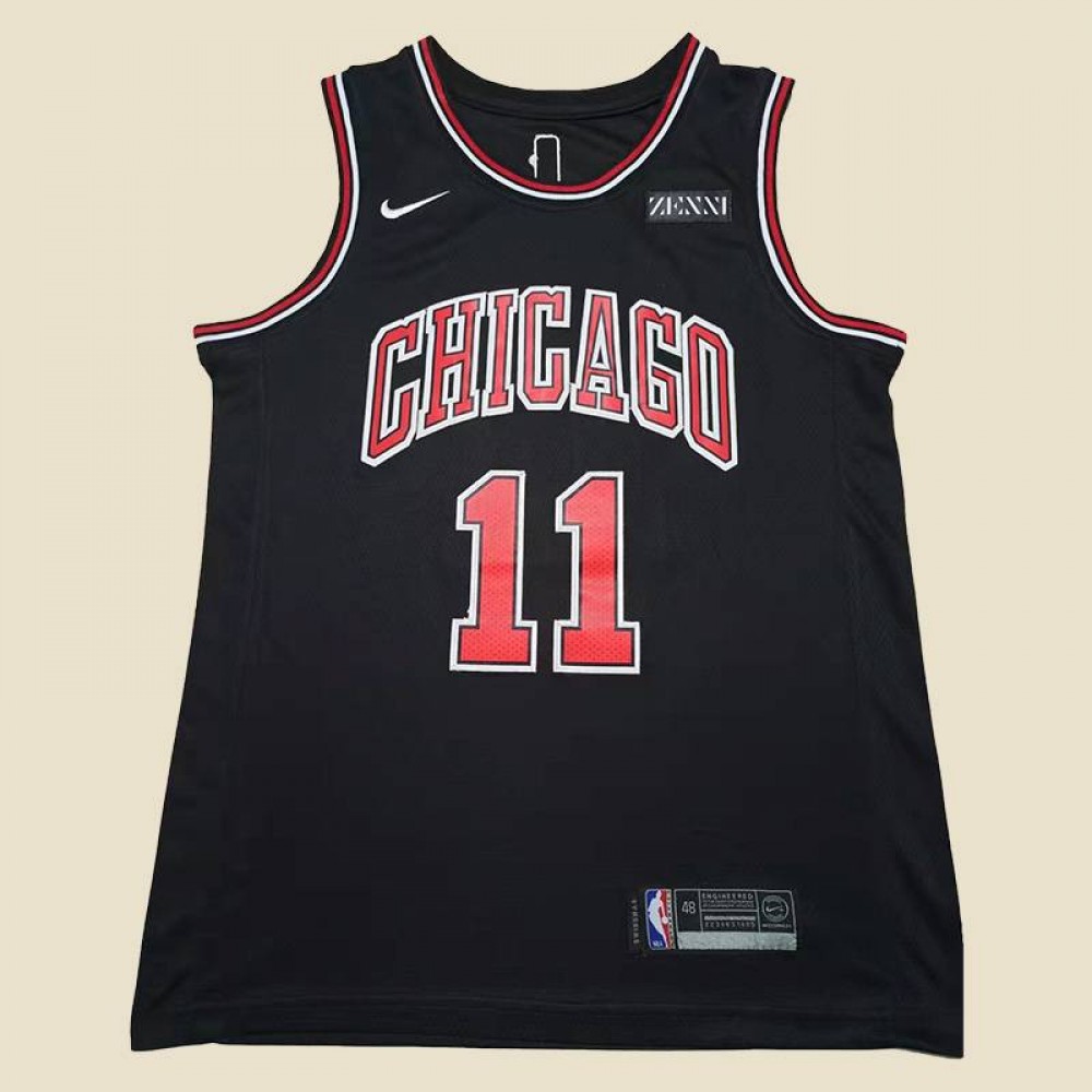 Camiseta DeMar DeRozan #11 Chicago Bulls Negro