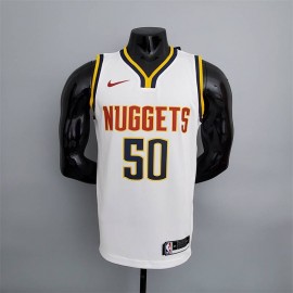 Camiseta Aaron Gordon #50 Denver Nuggets Limited Edition Blanco