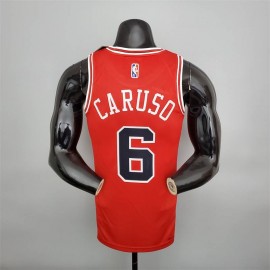 Camiseta Alex Caruso #6 Chicago Bulls Edición 75 Aniversario Rojo Camiseta Alex Caruso #6 Chicago Bulls Edición 75 Aniversario Rojo