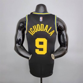 Camiseta Andre Iguodala #9 Golden State Warriors 2022 Edición 75 Aniversario City Edition Negro Camiseta Andre Iguodala #9 Golden State Warriors 2022 Edición 75 Aniversario City Edition Negro