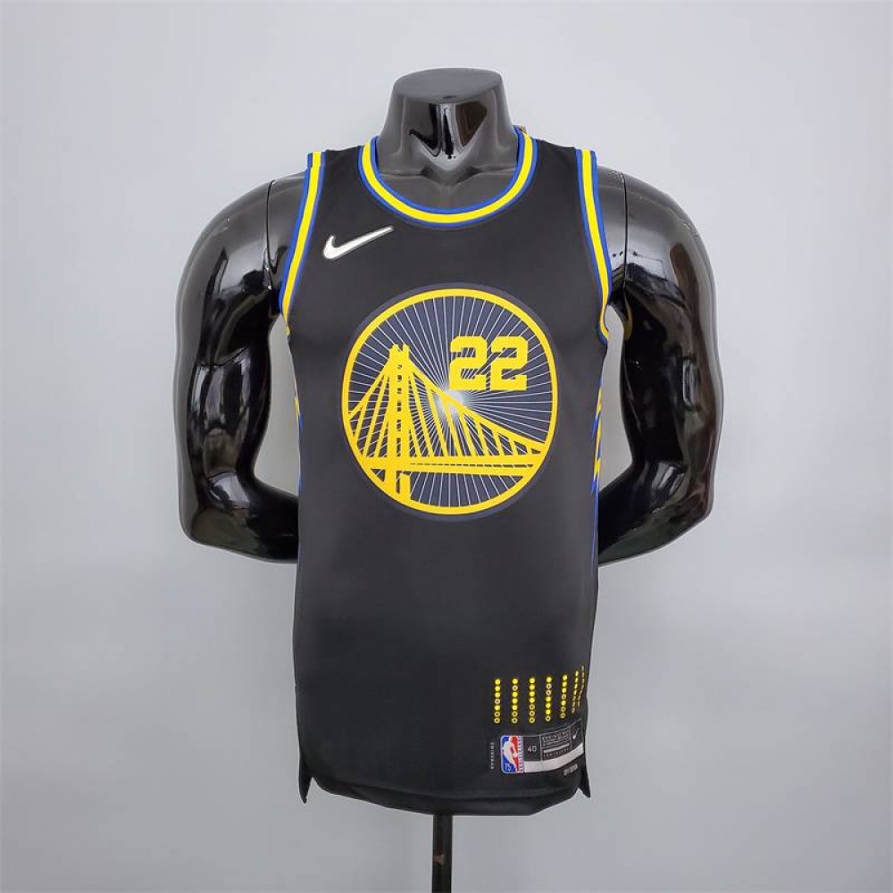 Camiseta Andrew Wiggins #22 Golden State Warriors 2022 Edición 75 Aniversario City Edition Negro Camiseta Andrew Wiggins #22 Golden State Warriors 2022 Edición 75 Aniversario City Edition Negro