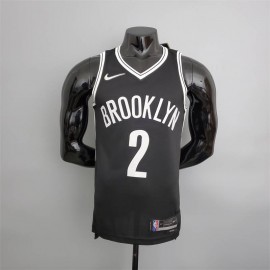 Camiseta Blake Griffin #2 Brooklyn Nets Edición 75 Aniversario Icon Nuevo Negro