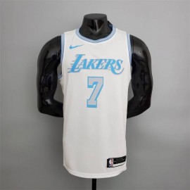 Camiseta Carmelo Anthony #7 Los Angeles Lakers 2021 Clásico Edition Blanco