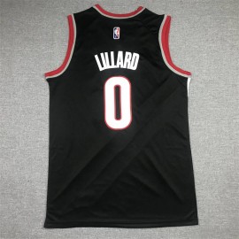 Camiseta Damian Lillard #0 Portland Trailblazers Icon Nuevo Negro Camiseta Damian Lillard #0 Portland Trailblazers Icon Nuevo Negro
