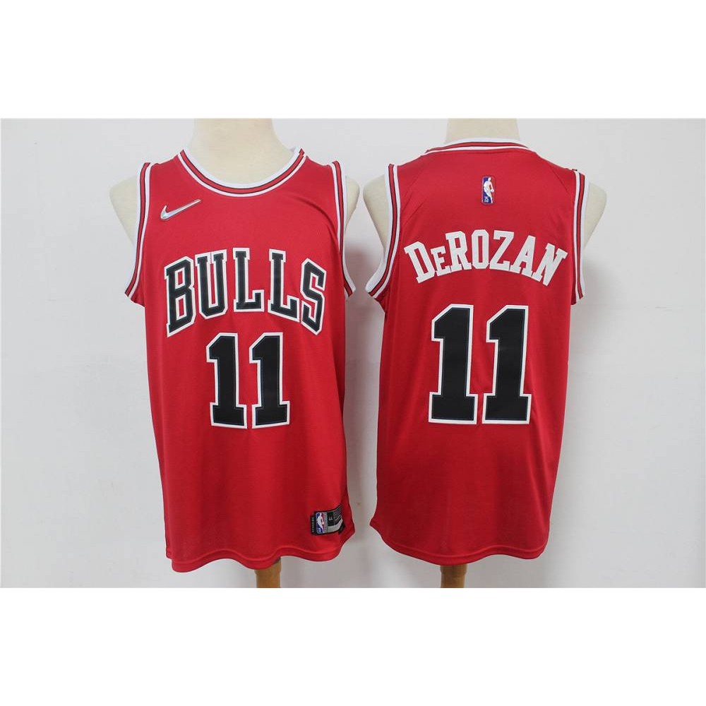 Camiseta DeMar DeRozan #11 Chicago Bulls Edición 75 Aniversario Rojo Camiseta DeMar DeRozan #11 Chicago Bulls Edición 75 Aniversario Rojo