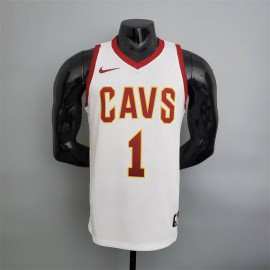 Camiseta Derrick Rose #1 Cleveland Cavaliers Blanco