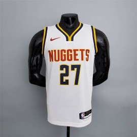 Camiseta Jamal Murray #27 Denver Nuggets Limited Edition Blanco