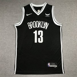 Camiseta James Harde #13 Brooklyn Nets Icon Nuevo Negro
