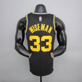 Camiseta James Wiseman #33 Golden State Warriors 2022 Edición 75 Aniversario City Edition Negro Camiseta James Wiseman #33 Golden State Warriors 2022 Edición 75 Aniversario City Edition Negro