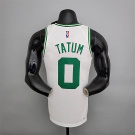 Camiseta Jayson Tatum #0 Boston Celtics 75 Aniversario Icon Nuevo Blanco Camiseta Jayson Tatum #0 Boston Celtics 75 Aniversario Icon Nuevo Blanco