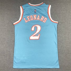 Camiseta Kawhi Leonard #2 Los Angeles Clippers 2022 City Edition Azul Camiseta Kawhi Leonard #2 Los Angeles Clippers 2022 City Edition Azul