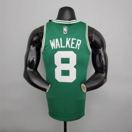 Camiseta Kemba Walker #8 Boston Celtics 75 Aniversario Verde Camiseta Kemba Walker #8 Boston Celtics 75 Aniversario Verde