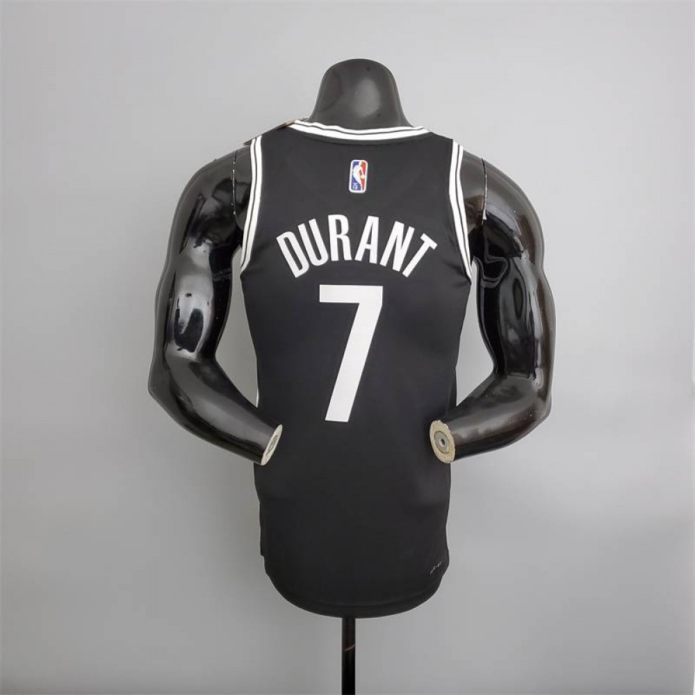 Camiseta Kevin Durant #7 Brooklyn Nets Edición 75 Aniversario Icon Nuevo Negro Camiseta Kevin Durant #7 Brooklyn Nets Edición 75 Aniversario Icon Nuevo Negro