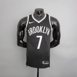 Camiseta Kevin Durant #7 Brooklyn Nets Edición 75 Aniversario Icon Nuevo Negro Camiseta Kevin Durant #7 Brooklyn Nets Edición 75 Aniversario Icon Nuevo Negro