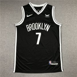 Camiseta Kevin Durant #7 Brooklyn Nets Icon Nuevo Negro