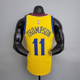 Camiseta Klay Thompson #11 Golden State Warriors City Edition Amarillo  Camiseta Klay Thompson #11 Golden State Warriors City Edition Amarillo