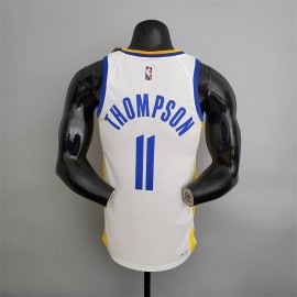 Camiseta Klay Thompson #11 Golden State Warriors Edición 75 Aniversario Blanco Camiseta Klay Thompson #11 Golden State Warriors Edición 75 Aniversario Blanco