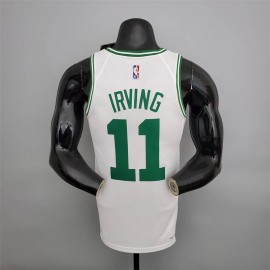 Camiseta Kyrie Irving #11 Boston Celtics 75 Aniversario Icon Nuevo Blanco Camiseta Kyrie Irving #11 Boston Celtics 75 Aniversario Icon Nuevo Blanco