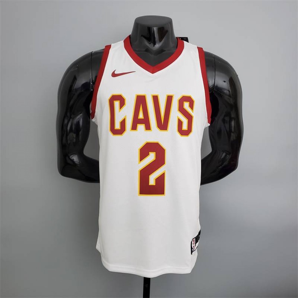 Camiseta Kyrie Irving #2 Cleveland Cavaliers Blanco Camiseta Kyrie Irving #2 Cleveland Cavaliers Blanco