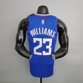 Camiseta Lou Williams #23 Los Angeles Clippers Edición 75 Aniversario Azul Camiseta Lou Williams #23 Los Angeles Clippers Edición 75 Aniversario Azul
