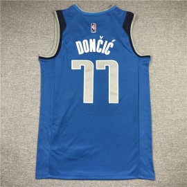 Camiseta Luka Dončić #77 Dallas Mavericks Icon Nuevo Azul