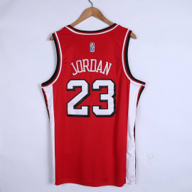 Camiseta Michael Jordan #23 Chicago Bulls 2022 City Edition Rojo Camiseta Michael Jordan #23 Chicago Bulls 2022 City Edition Rojo