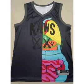 Camiseta Michael Jordan #23 Chicago Bulls Estampado Edition Negro