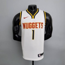 Camiseta Michael Porter Jr. #1 Denver Nuggets Limited Edition Blanco