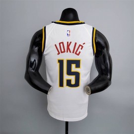 Camiseta Nikola Jokić #15 Denver Nuggets Limited Edition Blanco Camiseta Nikola Jokić #15 Denver Nuggets Limited Edition Blanco